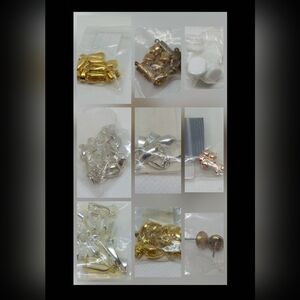 Jewelry Components-Silvertone/Goldtone